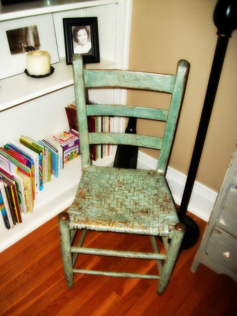 Turquoise chair orton edit The Green Door